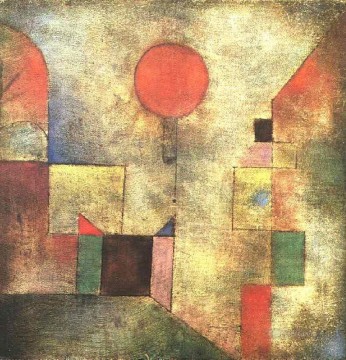 Paul Klee Painting - Red Balloon Paul Klee